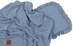 Slika od Infantilo Muslin ljetni set- jastuk i prekrivač Plavi