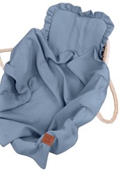 Slika od Infantilo Muslin ljetni set- jastuk i prekrivač Plavi