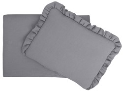 Slika od Infantilo MUSLIN posteljina Grey