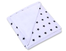 Slika od Dvostruka deka - bijela s crnim zvijezdicama