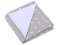 Slika od Dvostruka deka - bijelo siva s bijelim zvijezdicama.